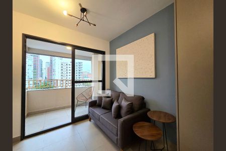 Sala de apartamento para alugar com 1 quarto, 26m² em Vila Olímpia, São Paulo