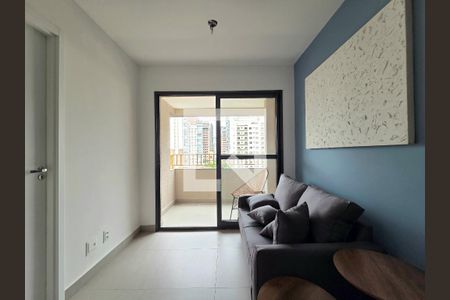 Sala/Cozinha de apartamento para alugar com 1 quarto, 26m² em Vila Olímpia, São Paulo