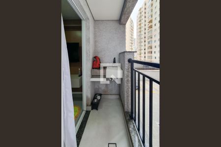 Varanda da Sala de apartamento para alugar com 2 quartos, 48m² em Vila Joao Basso, São Bernardo do Campo