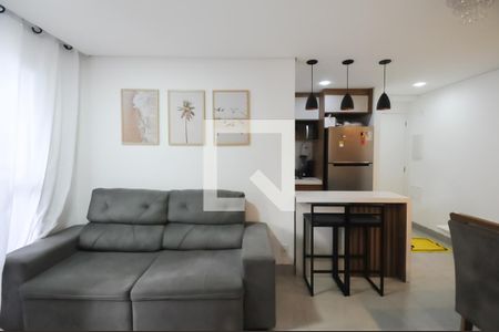 Sala de apartamento para alugar com 2 quartos, 48m² em Vila Joao Basso, São Bernardo do Campo