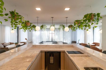 Área comum - Salão de festas de kitnet/studio para alugar com 1 quarto, 22m² em Perdizes, São Paulo