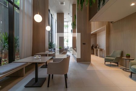 Área comum - CoWorking de kitnet/studio para alugar com 1 quarto, 22m² em Perdizes, São Paulo