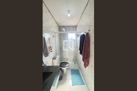 Banheiro de apartamento à venda com 2 quartos, 88m² em Vila Progresso, Santo André