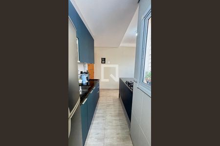 Cozinha de apartamento à venda com 2 quartos, 88m² em Vila Progresso, Santo André