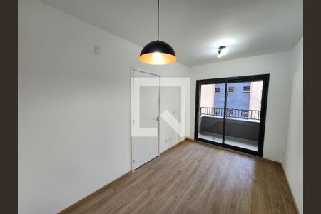 Sala de apartamento para alugar com 1 quarto, 39m² em Indianópolis, São Paulo