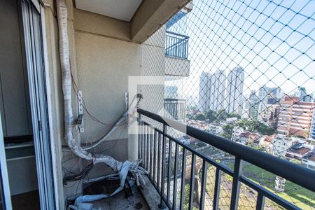 Varanda da suíte 3 de apartamento à venda com 3 quartos, 179m² em Vila Mariana, São Paulo