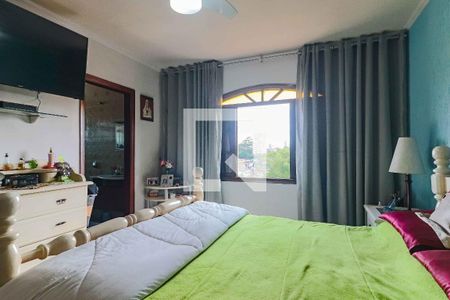 Quarto 1 - Suite de casa à venda com 5 quartos, 250m² em Jardim Ester, São Paulo