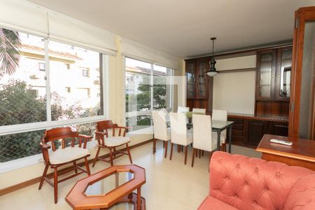 Sala de apartamento para alugar com 3 quartos, 106m² em Rio Branco, Porto Alegre