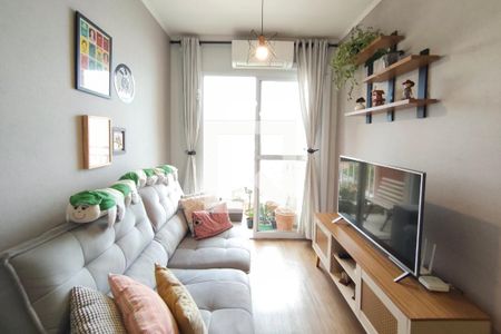 Sala de Estar de apartamento à venda com 2 quartos, 51m² em Jardim Paulicéia, Campinas