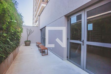 Área comum - Lounge de kitnet/studio à venda com 1 quarto, 25m² em Vila Clementino, São Paulo