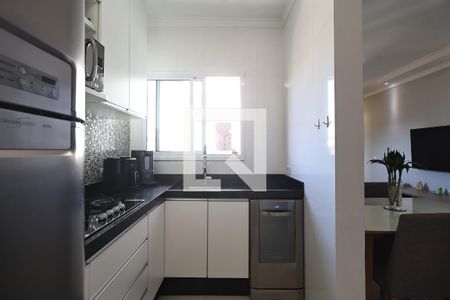 Cozinha de apartamento à venda com 2 quartos, 140m² em Vila Curuçá, Santo André