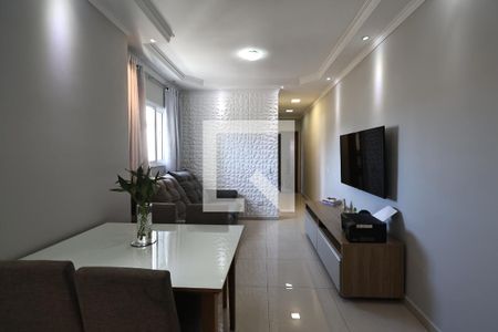 Sala de Jantar de apartamento à venda com 2 quartos, 140m² em Vila Curuçá, Santo André