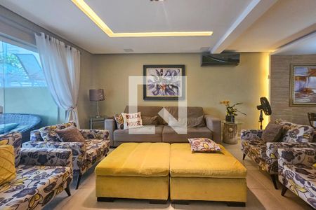 Sala de apartamento para alugar com 3 quartos, 400m² em Jardim das Conchas, Guarujá