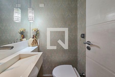 Lavabo de apartamento para alugar com 3 quartos, 400m² em Jardim das Conchas, Guarujá