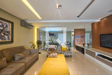 Sala de apartamento para alugar com 3 quartos, 400m² em Jardim das Conchas, Guarujá