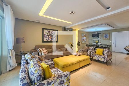 Sala de apartamento para alugar com 3 quartos, 400m² em Jardim das Conchas, Guarujá