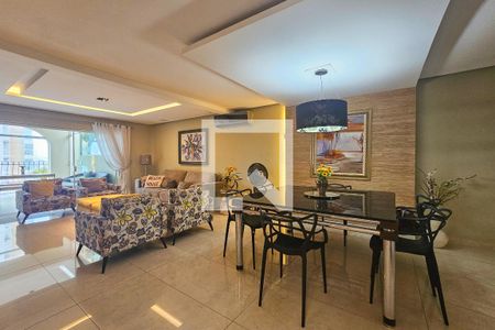 Sala de apartamento para alugar com 3 quartos, 400m² em Jardim das Conchas, Guarujá