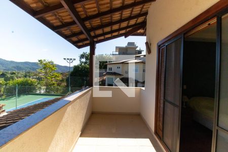 Varanda da Suíte 3 de casa de condomínio à venda com 5 quartos, 300m² em Itaipu, Niterói