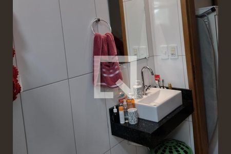 Banheiro da Suíte de apartamento à venda com 2 quartos, 110m² em Parque das Nações, Santo André