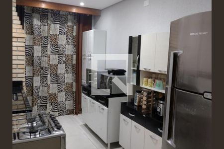Cozinha de apartamento à venda com 2 quartos, 110m² em Parque das Nações, Santo André