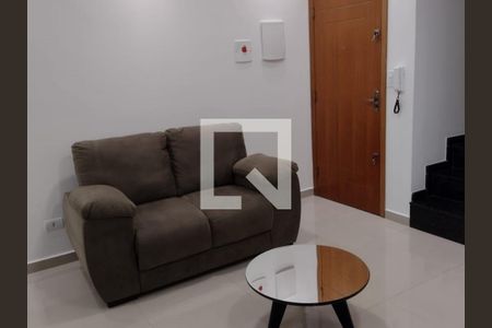 Sala de apartamento à venda com 2 quartos, 110m² em Parque das Nações, Santo André