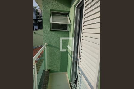 Varanda da suíte de apartamento à venda com 2 quartos, 110m² em Parque das Nações, Santo André