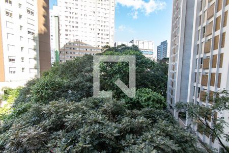 Vista da varanda de kitnet/studio à venda com 1 quarto, 30m² em Vila Mariana, São Paulo