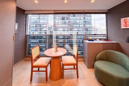 Sacada de kitnet/studio à venda com 1 quarto, 27m² em Jardim Paulista, São Paulo