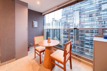 Sacada de kitnet/studio à venda com 1 quarto, 27m² em Jardim Paulista, São Paulo