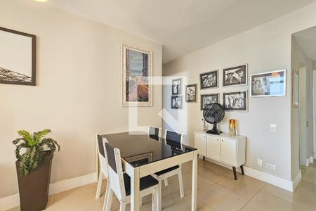 Sala de Jantar de apartamento para alugar com 1 quarto, 50m² em Centro, Guarujá