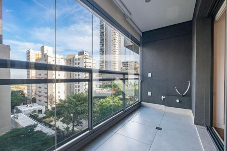 Studio - Varanda de kitnet/studio para alugar com 1 quarto, 32m² em Sumarezinho, São Paulo