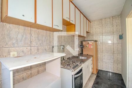 Cozinha e Área de Serviço de apartamento à venda com 1 quarto, 32m² em Jardim Sabará, Porto Alegre