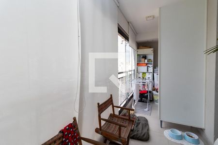 Varanda da Sala de apartamento para alugar com 2 quartos, 62m² em Barra Funda, São Paulo