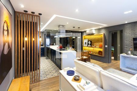Sala/Cozinha de apartamento para alugar com 2 quartos, 90m² em Vila Nova Conceição, São Paulo