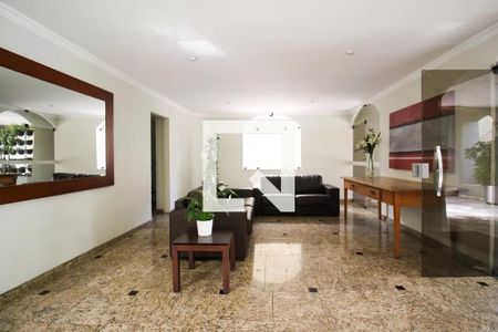 Hall social de apartamento para alugar com 2 quartos, 90m² em Vila Nova Conceição, São Paulo