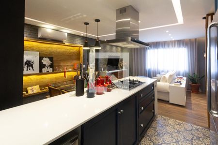Sala/Cozinha de apartamento para alugar com 2 quartos, 90m² em Vila Nova Conceição, São Paulo