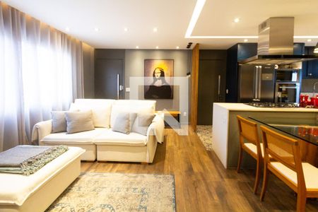 Sala/Cozinha de apartamento para alugar com 2 quartos, 90m² em Vila Nova Conceição, São Paulo