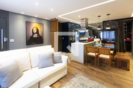 Sala/Cozinha de apartamento para alugar com 2 quartos, 90m² em Vila Nova Conceição, São Paulo