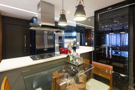 Sala/Cozinha de apartamento para alugar com 2 quartos, 90m² em Vila Nova Conceição, São Paulo