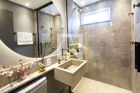 Banheiro Social de apartamento à venda com 2 quartos, 90m² em Vila Nova Conceição, São Paulo