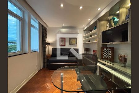 Sala 2 de apartamento para alugar com 1 quarto, 85m² em Copacabana, Rio de Janeiro