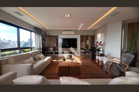 Sala de apartamento à venda com 4 quartos, 280m² em Vila Beatriz, São Paulo