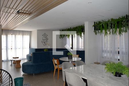 Área comum de kitnet/studio para alugar com 1 quarto, 40m² em Jardim das Bandeiras, São Paulo