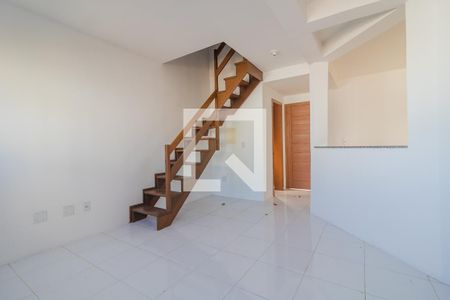 Sala de casa de condomínio à venda com 3 quartos, 109m² em Ipanema, Porto Alegre