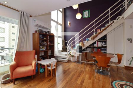 Sala de apartamento à venda com 2 quartos, 111m² em Pinheiros, São Paulo