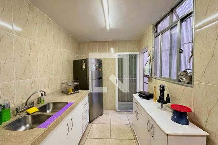 Cozinha de casa de condomínio à venda com 3 quartos, 140m² em Botafogo, Rio de Janeiro