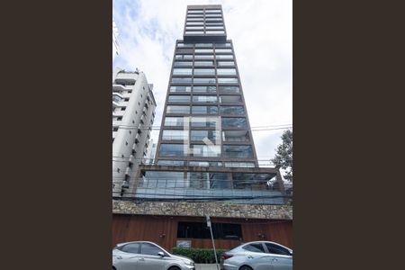 Fachada do Prédio de apartamento para alugar com 1 quarto, 51m² em Moema, São Paulo