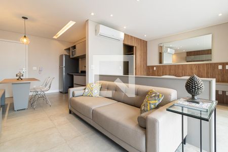 Sala de apartamento para alugar com 4 quartos, 300m² em Moema, São Paulo