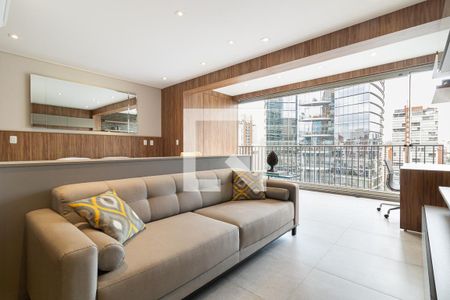 Sala de apartamento para alugar com 4 quartos, 300m² em Moema, São Paulo