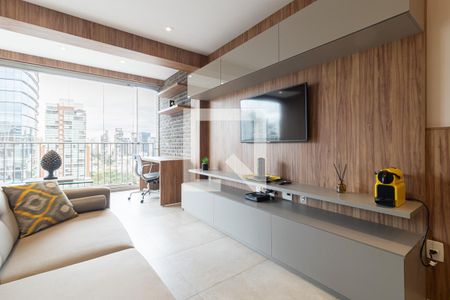 Sala de apartamento para alugar com 4 quartos, 300m² em Moema, São Paulo